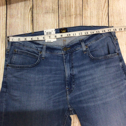 BNWT Lee Blue Luke Slim Tapered Jeans Size W36 L34