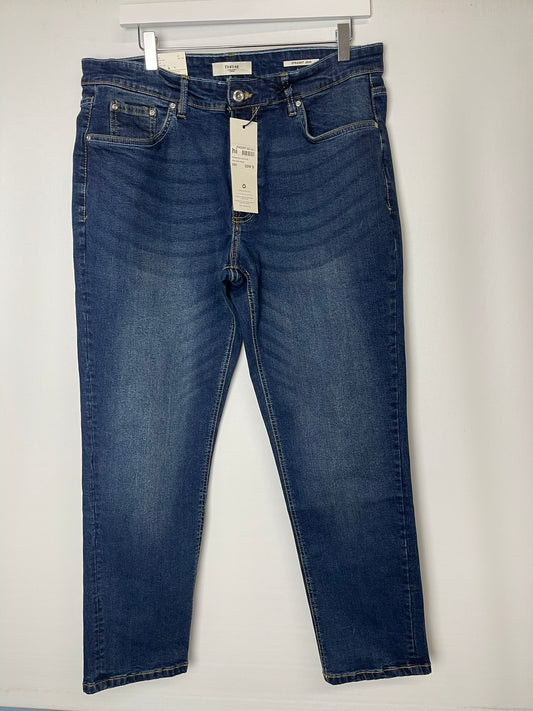 BNWT Firetrap Blue Straight Fit Jeans W32 L30