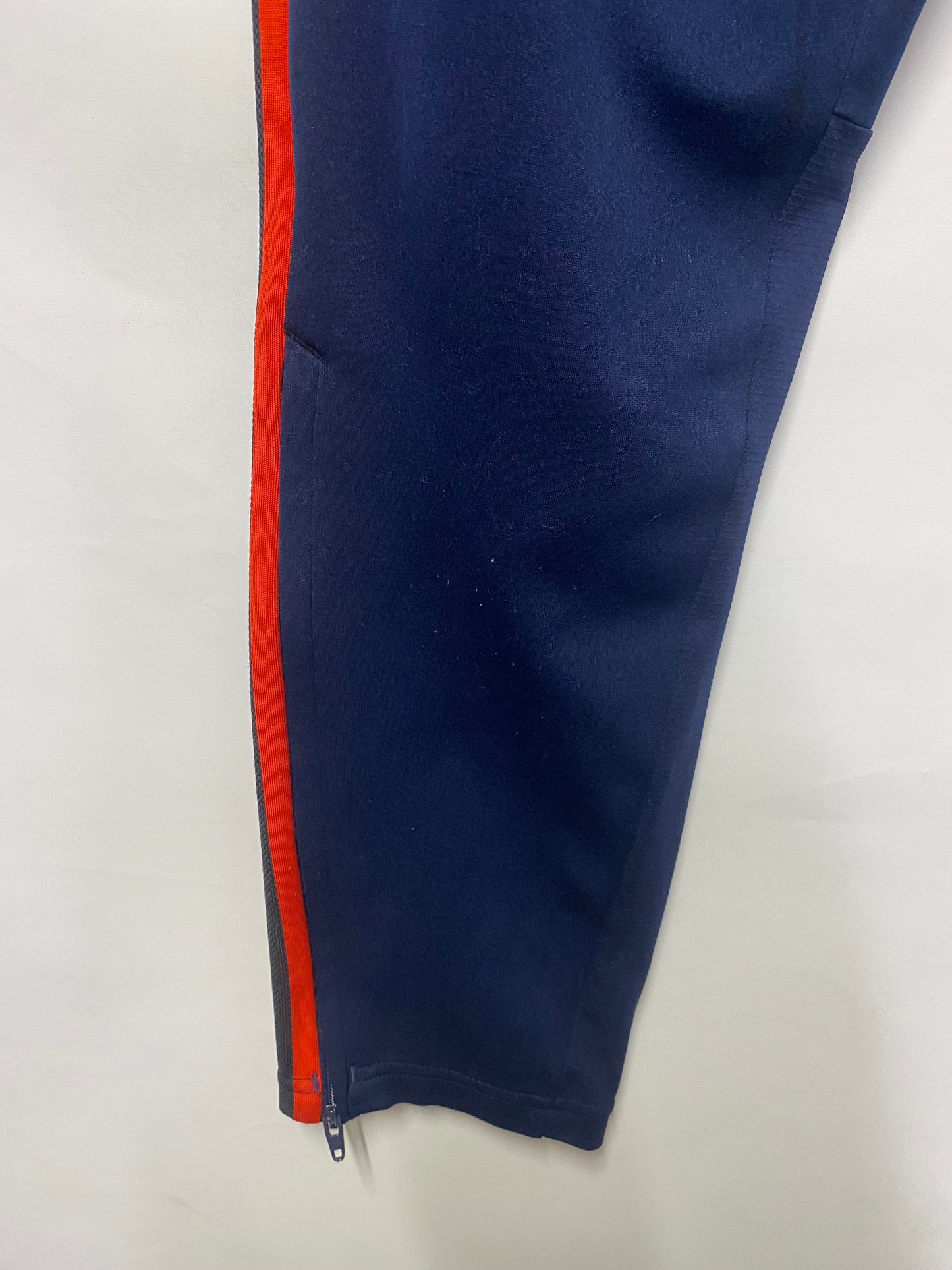 Adidas Arsenal Navy and Red Tapered Joggers Large