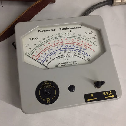 Vintage Protimeter Timbermaster Moisture Gauge Meter (untested)