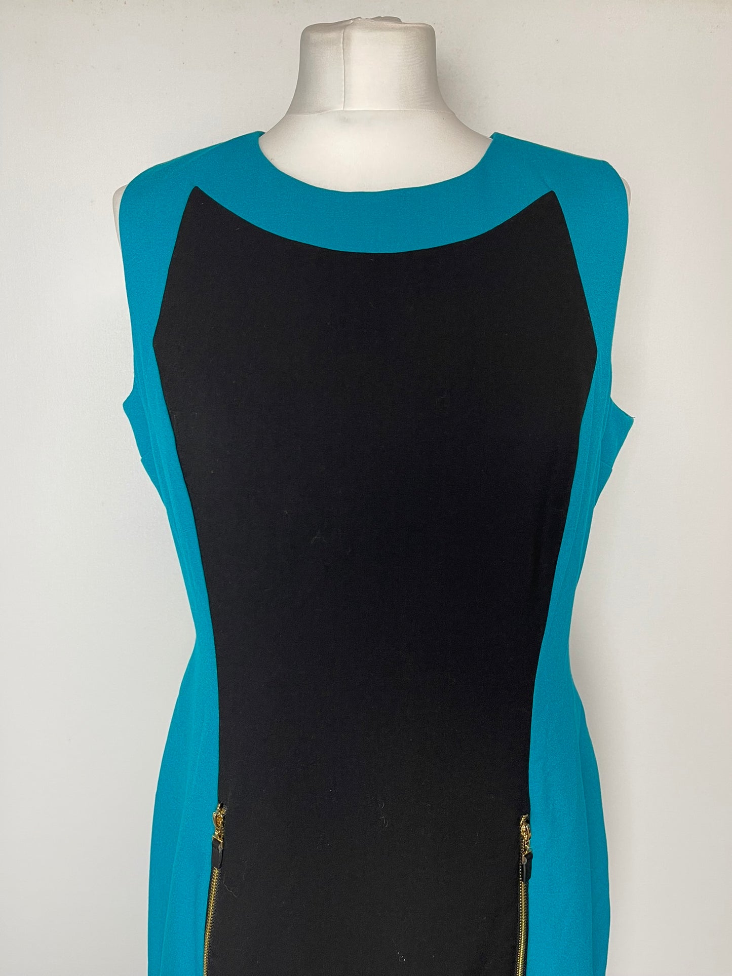 Calvin Klein Blue Midi Dress Size 10