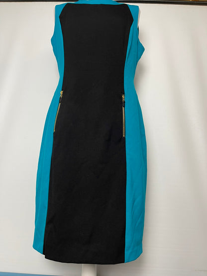 Calvin Klein Blue Midi Dress Size 10