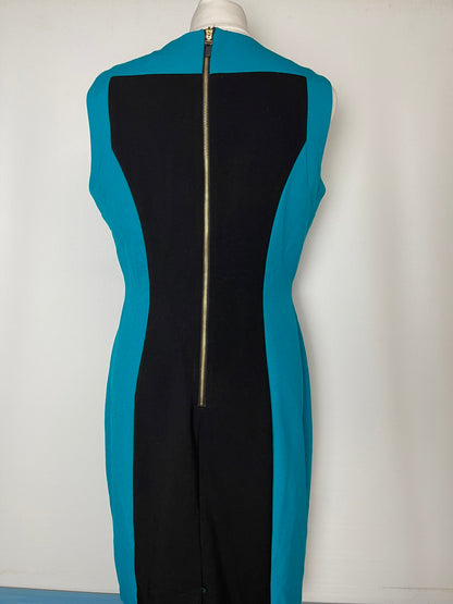 Calvin Klein Blue Midi Dress Size 10