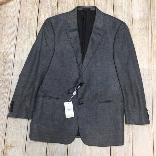 BNWT Armani Collezioni Grey G Line Blazer Jacket Size 50 EU