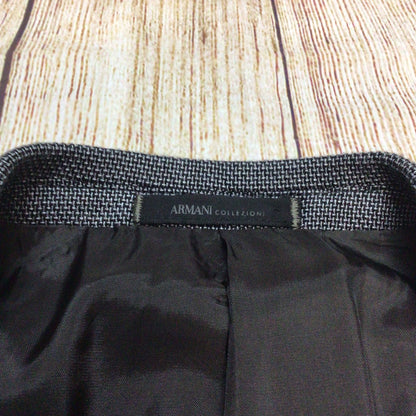 BNWT Armani Collezioni Grey G Line Blazer Jacket Size 50 EU