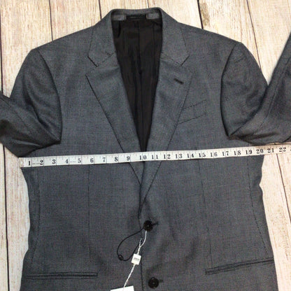 BNWT Armani Collezioni Grey G Line Blazer Jacket Size 50 EU
