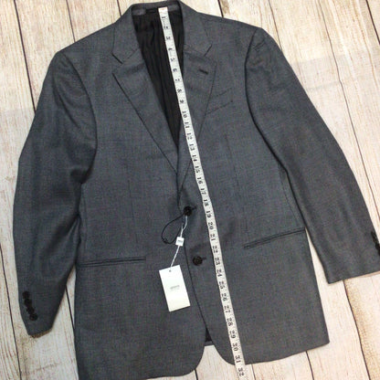 BNWT Armani Collezioni Grey G Line Blazer Jacket Size 50 EU