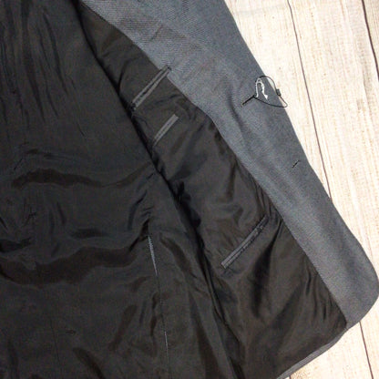 BNWT Armani Collezioni Grey G Line Blazer Jacket Size 50 EU