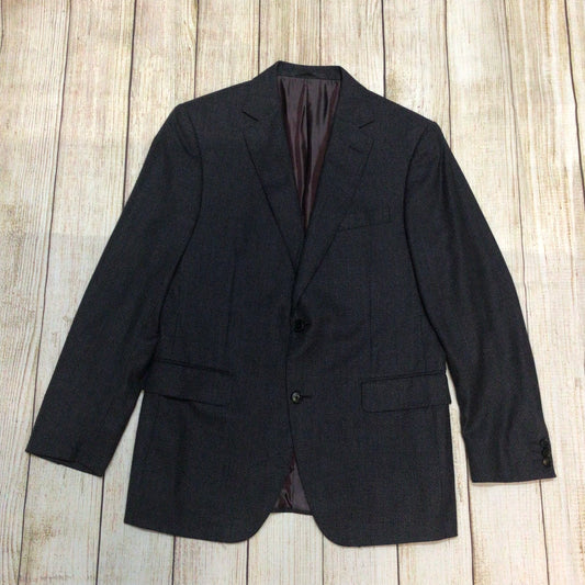 Pal Zileri Dark Grey Wool Blazer Jacket Size 50R