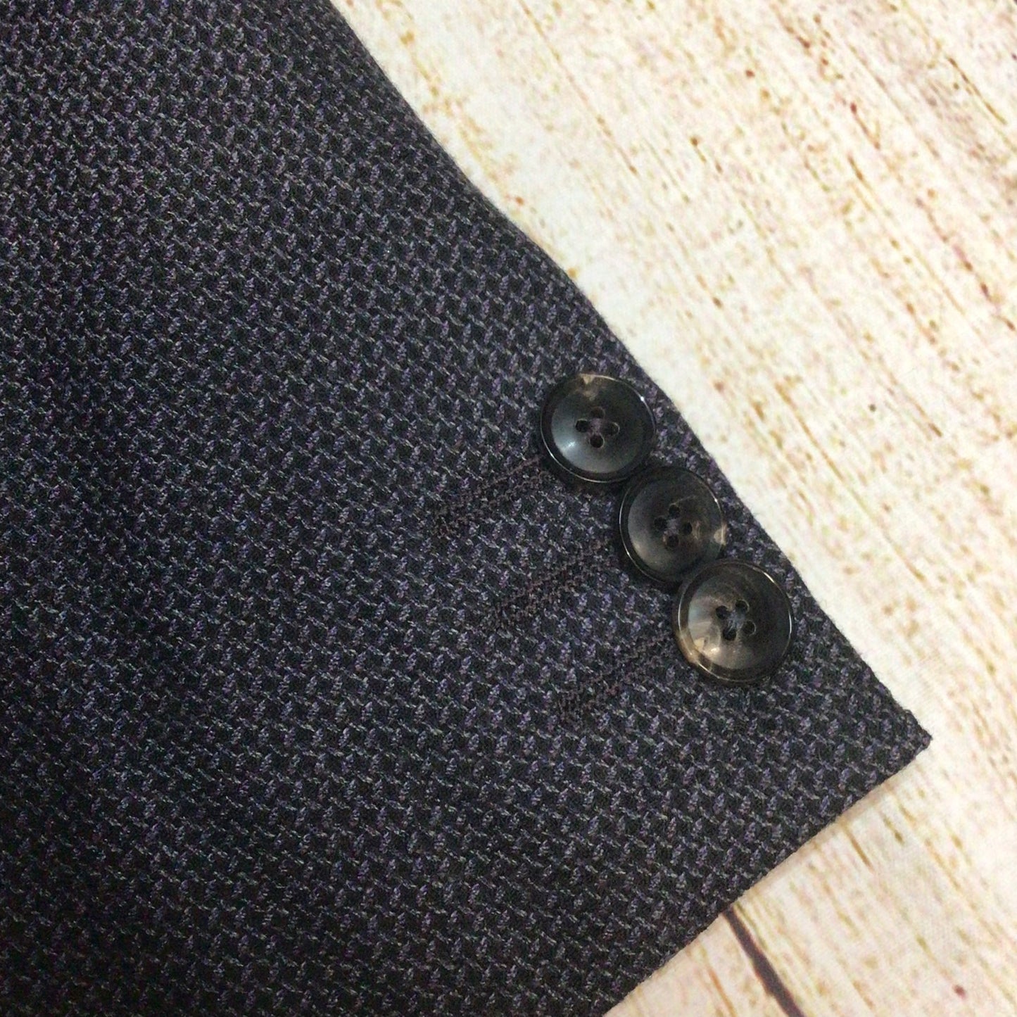 Pal Zileri Dark Grey Wool Blazer Jacket Size 50R