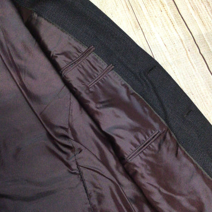 Pal Zileri Dark Grey Wool Blazer Jacket Size 50R