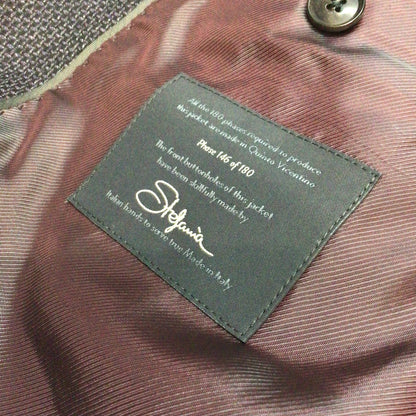 Pal Zileri Dark Grey Wool Blazer Jacket Size 50R