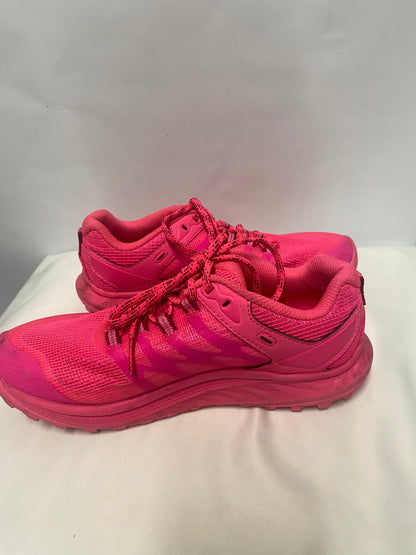 Merrell x Sweaty Betty Limited Edition Fluorescent Pink Antora 3 Running Trainers 3.5