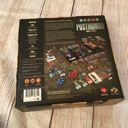Posthuman (Survive/Evolve) Board Game w/Defiant Expansion