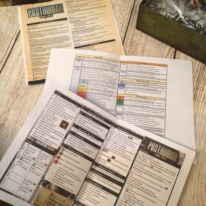 Posthuman (Survive/Evolve) Board Game w/Defiant Expansion