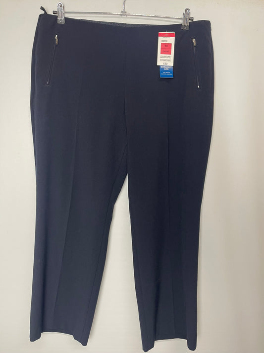 BNWT M&S Blue Trousers Size 18 Short