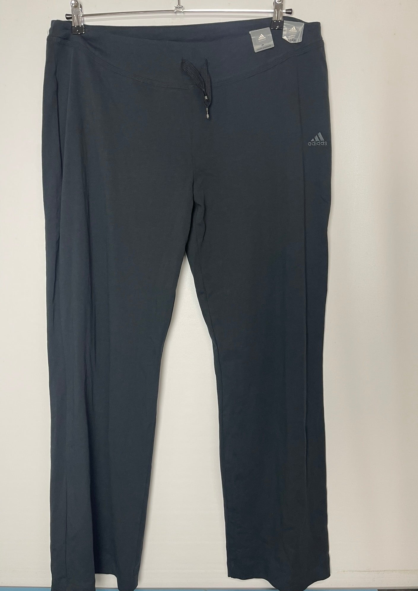 BNWT Adidas Blue Tracksuit Bottoms Size 20 Long