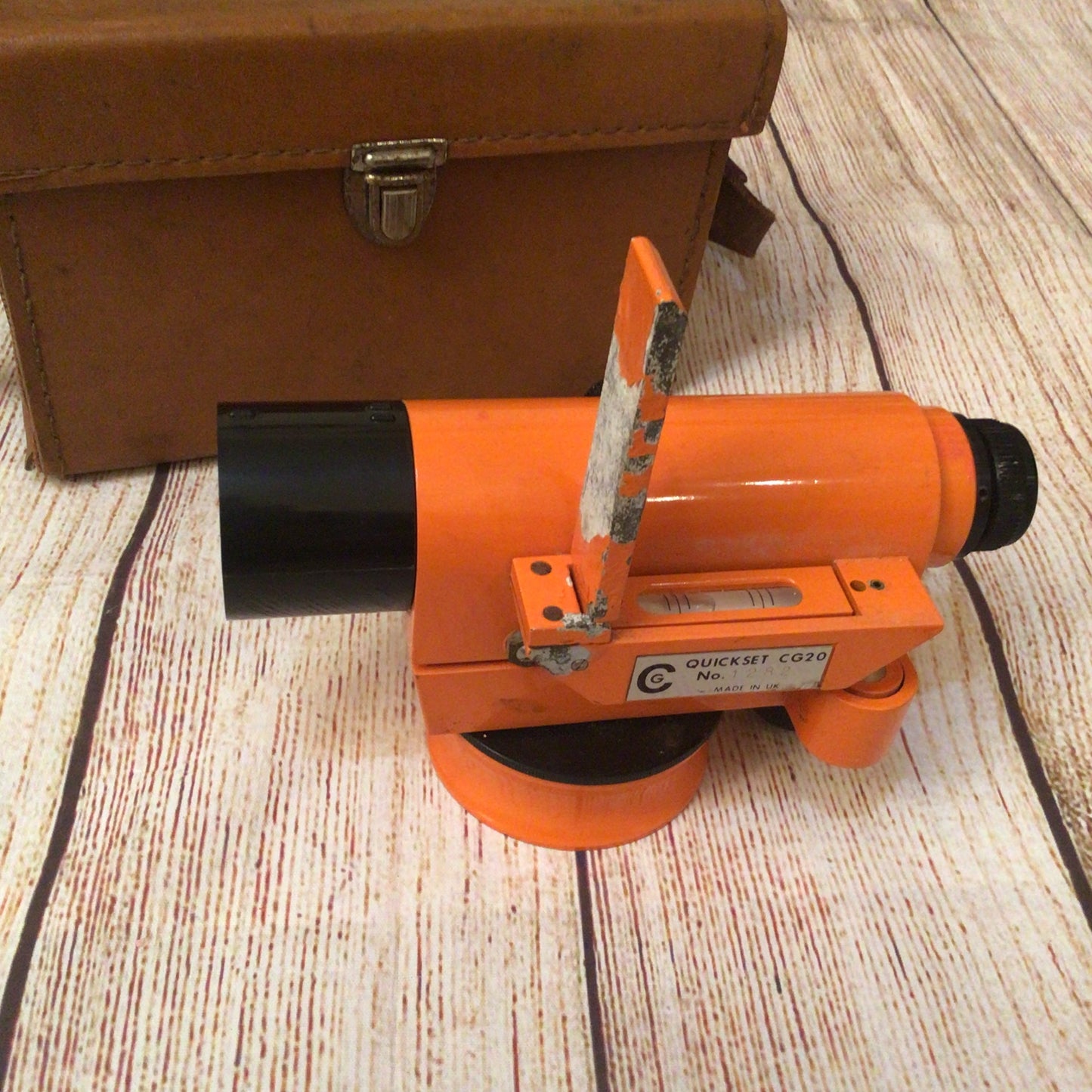 Vintage Surveyors Site Level Quickset CG20 No.1282 Made in UK - untested