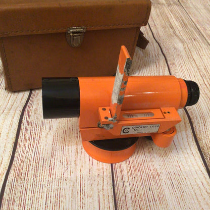 Vintage Surveyors Site Level Quickset CG20 No.1282 Made in UK - untested
