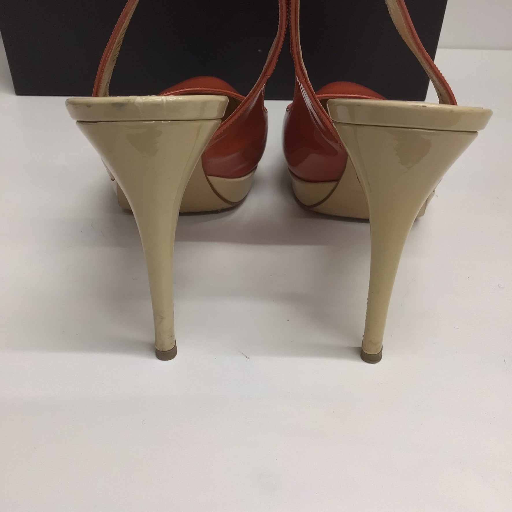 Beige heels size 5 hot sale