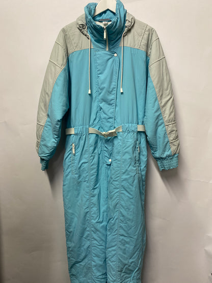 Vintage St Michael Blue Ski Suit 16