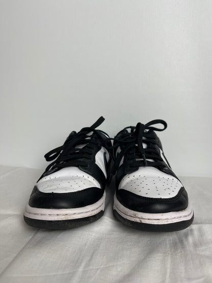 Nike Black White Dunk Low Trainers Size 4.5