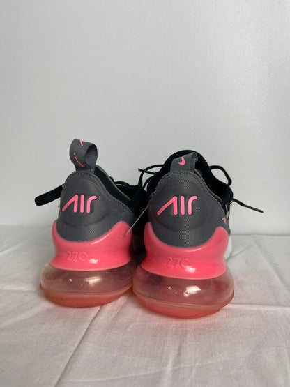 Nike Black/Pink Air Max 270 Trainers Size 5