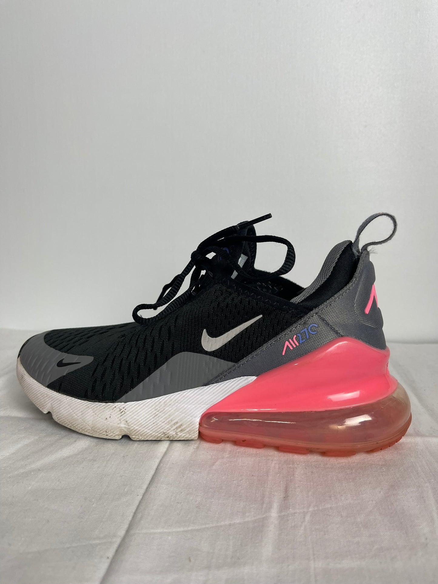 Nike Black/Pink Air Max 270 Trainers Size 5