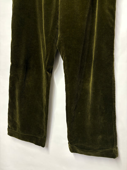 Margaret Howell Olive Green Corduroy Trousers Medium