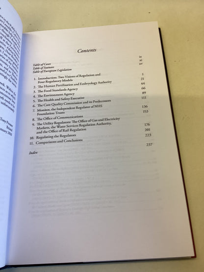 The Regulatory Enterprise Government, Regulation and Legitimacy  Tony Proser