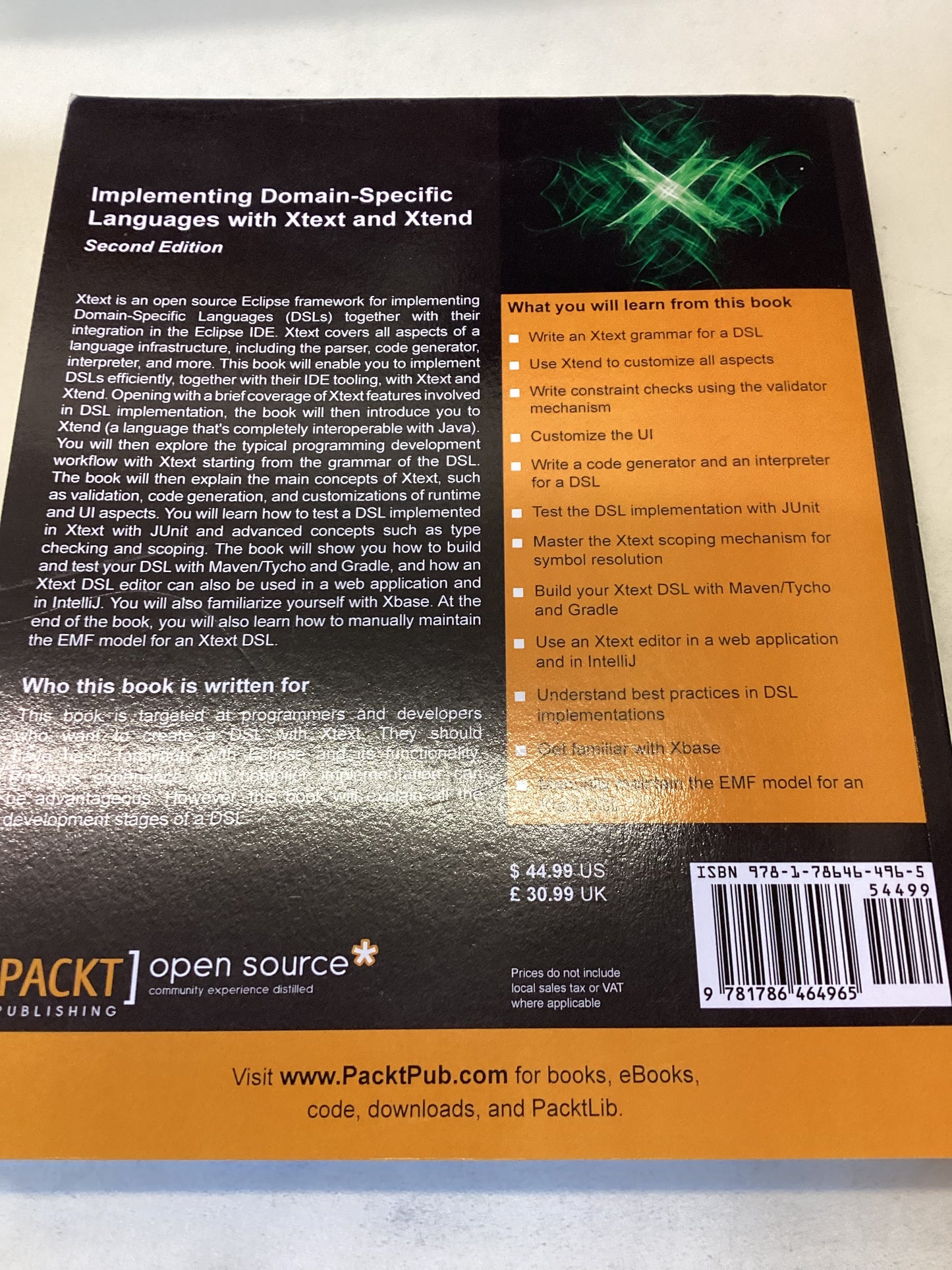 Implementing Domain-Specific Languages with Xtext and Xtend Second Edition