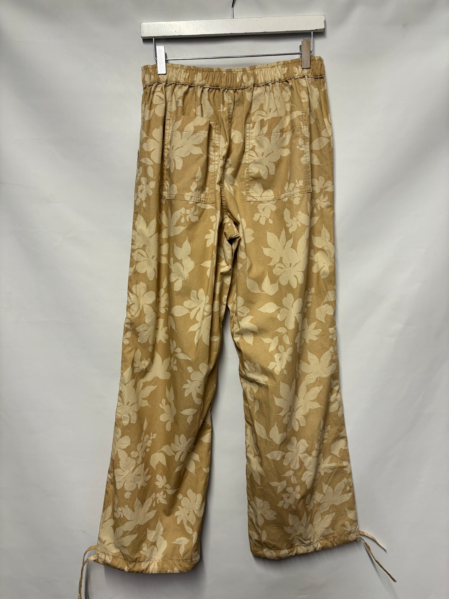 Nobody's Child Beige Floral Cargo Trousers 10