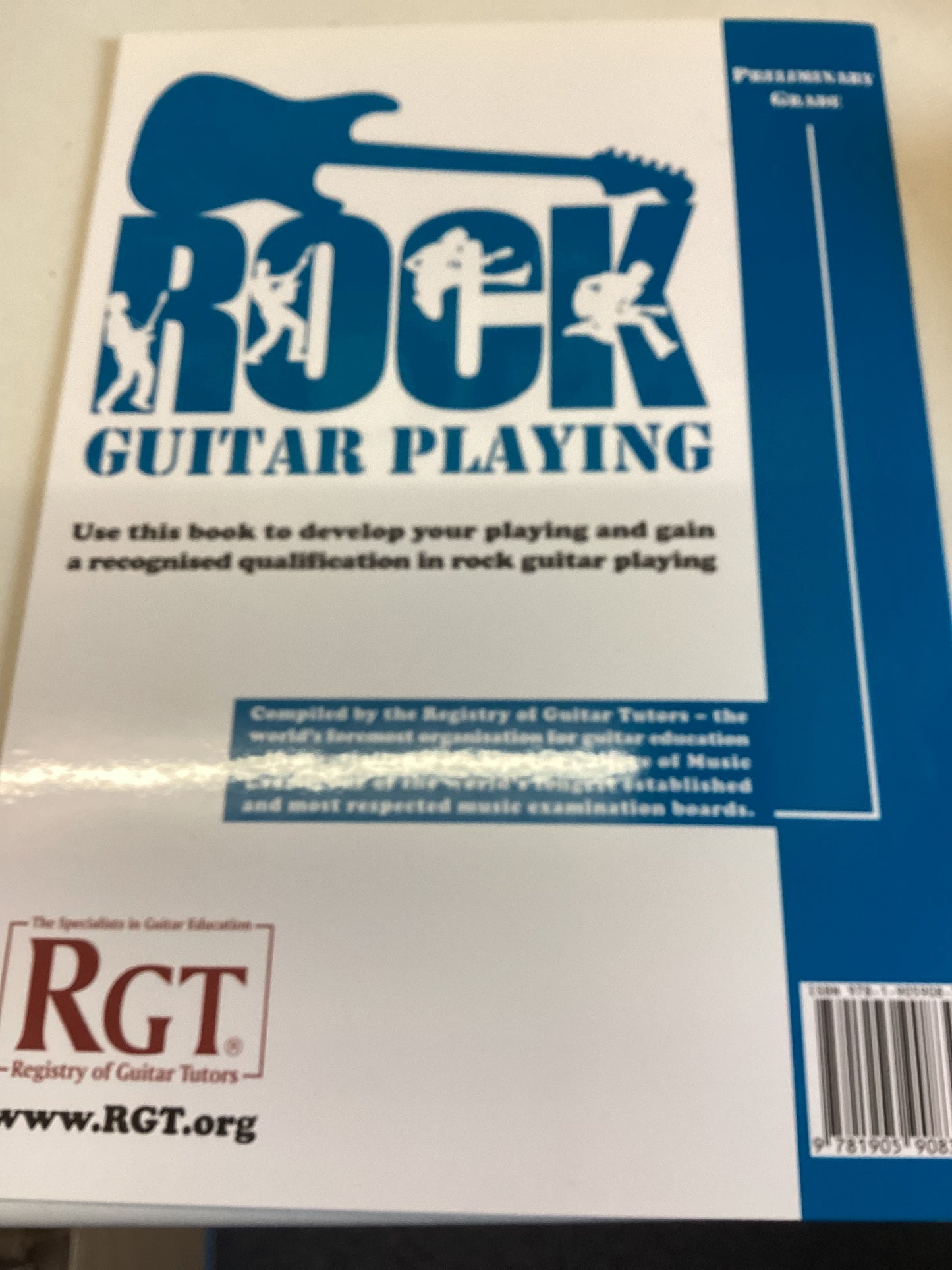 RGT Rock Guitar Playing Includes CD with Demonstration and Tracking Tracks Preliminary Grade