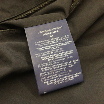 Herno Black & Green Goose Down Reversible Hooded Jacket Size 50 (PI0448U-19339-9300)