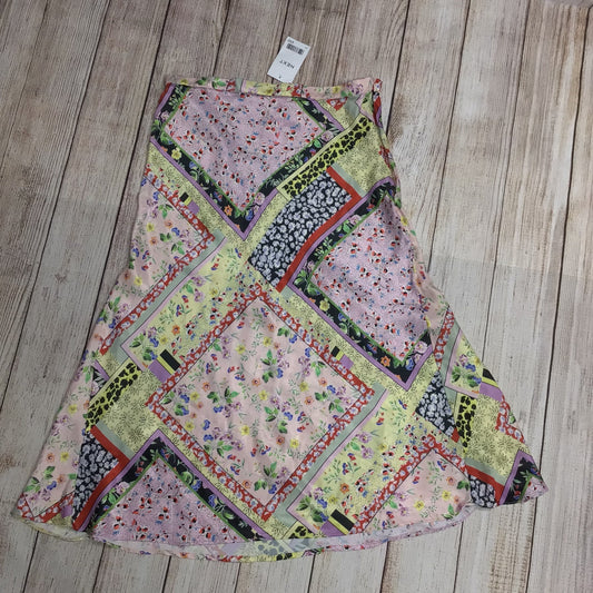 BNWT Next Pink & Yellow Multi Skirt RRP £42 Size 16