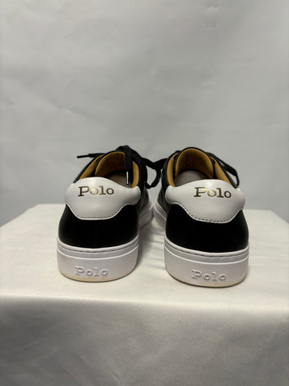 Polo Ralph Lauren Black Jermain Trainers 8