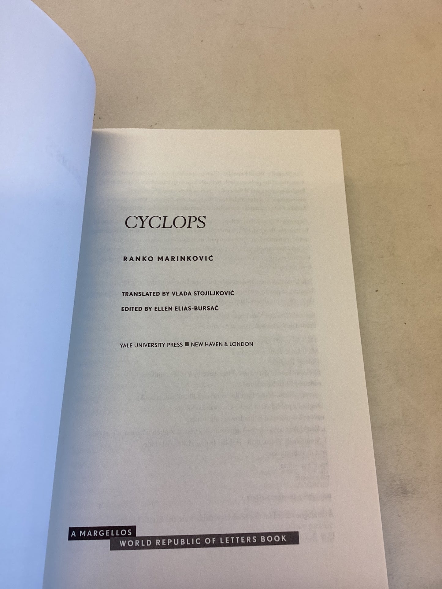 Cyclops Ranko Marinkovic