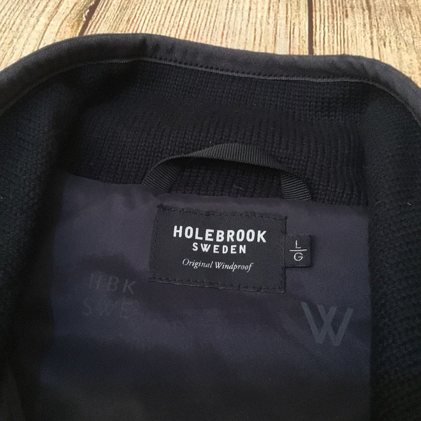 Holebrook Sweden Khaki Beige Mimmi Full Zip Windproof Jacket Size L