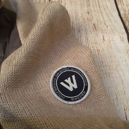 Holebrook Sweden Khaki Beige Mimmi Full Zip Windproof Jacket Size L