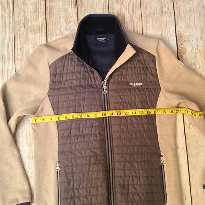 Holebrook Sweden Khaki Beige Mimmi Full Zip Windproof Jacket Size L