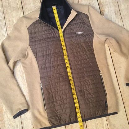 Holebrook Sweden Khaki Beige Mimmi Full Zip Windproof Jacket Size L