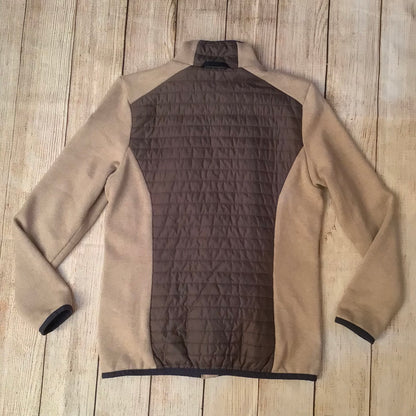 Holebrook Sweden Khaki Beige Mimmi Full Zip Windproof Jacket Size L