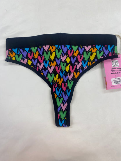 Lucy & Yak - Mixed Set Fleur Thong in Summer Lovin' and Iona Racer Crop Top Tara Khozrad Small BNWT