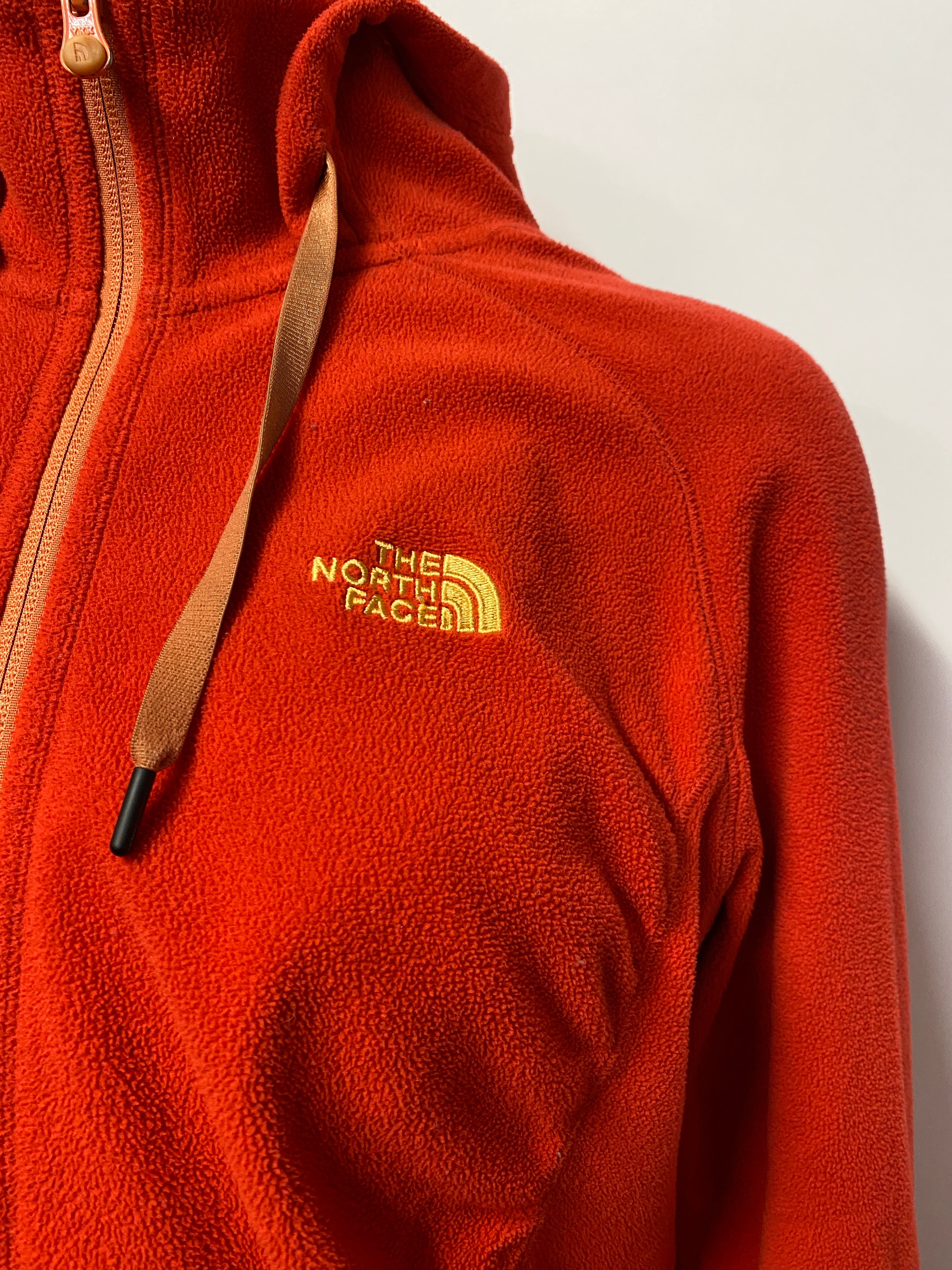 North face fleece on sale orange