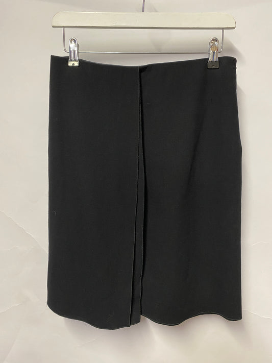Valentino Black Knee Length A-line Skirt 6