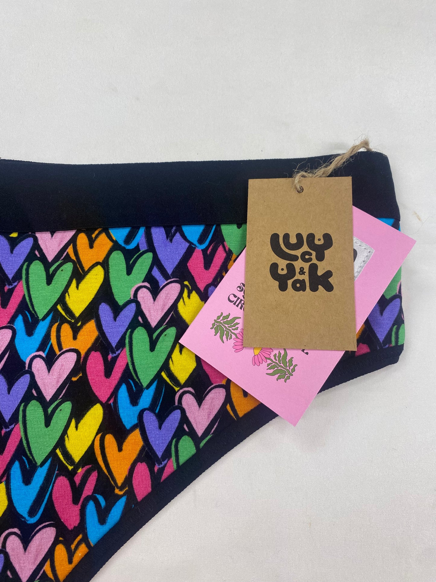 Lucy & Yak - Fleur Thong Bundle in Summer Lovin' and Graffiti Large BNWT