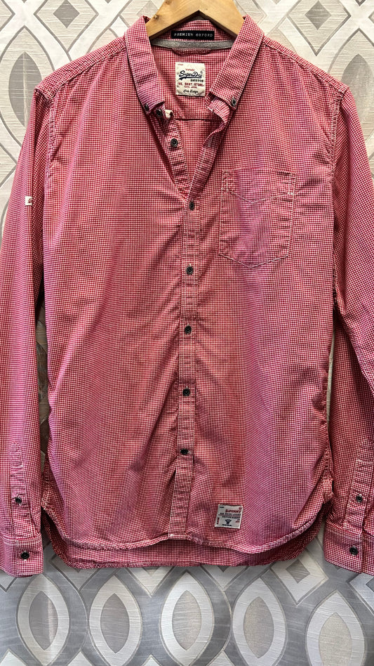 Superdry Check Shirt, Large