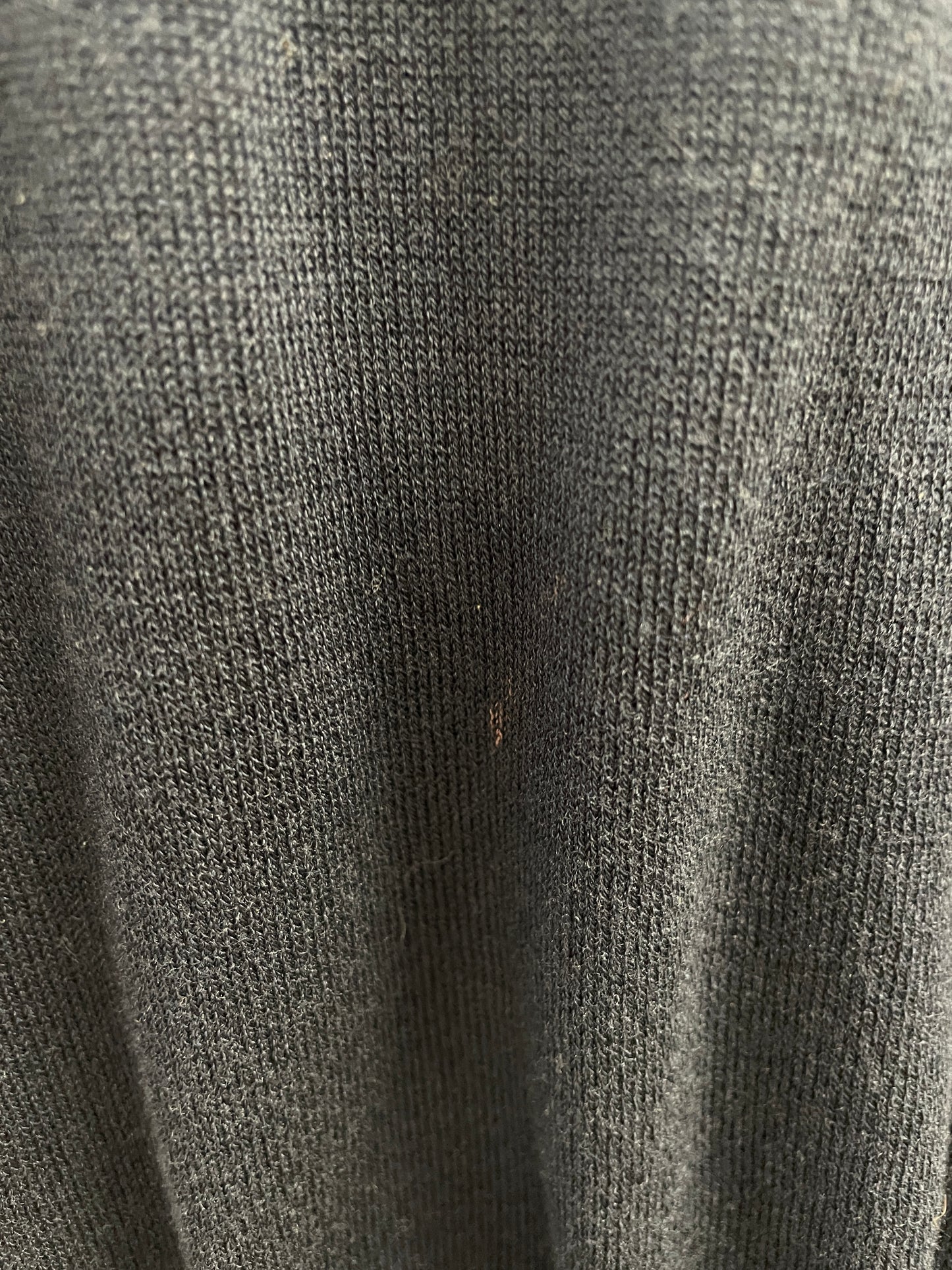 Red Valentino Navy Long Sleeve Broderie Anglaise Detail Cardigan Small