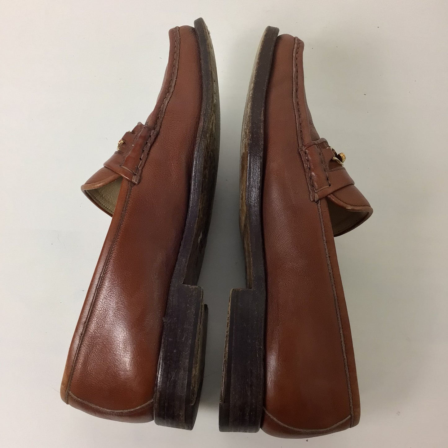 Church's Brown Leather Latina Loafers Moccasins Size 9.5 F