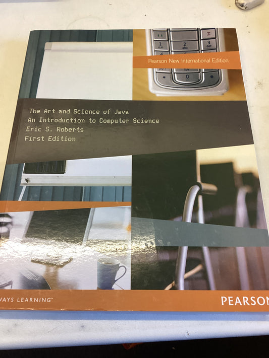 The Art and Science of Java An Introduction To Computer Science First Edition Eric S Roberts